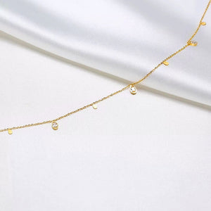 Little Pear Dia Chain Necklace