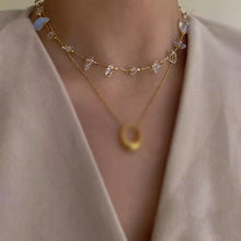 Load image into Gallery viewer, Moonstone Chain Necklace