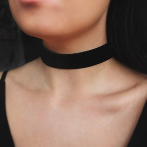 Thick Velvet Choker Necklace