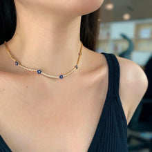 Load image into Gallery viewer, Sophie Tennis Diamond Necklace