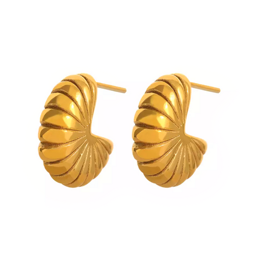 Concha Hoop Studs