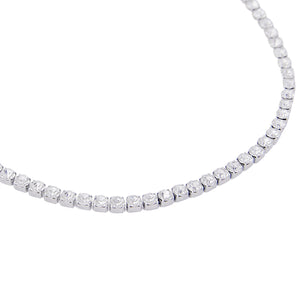 Iced Tennis Diamond Necklace