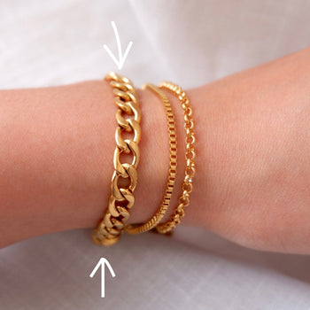 Link Chain Bracelet - Gold