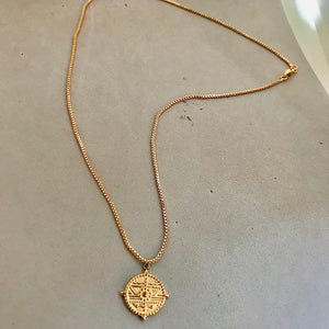 Boho Medallion Necklace