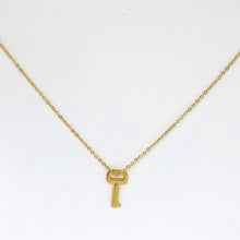 Load image into Gallery viewer, Golden Key Necklace
