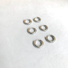 Load image into Gallery viewer, Silver Nikki Hugger Earrings